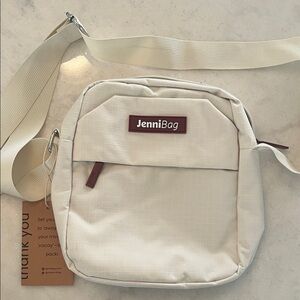 Jenni Cream Crossbody Bag